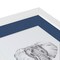 ArtToFrames Collage Photo Picture Frame with 3 - 8x10 inch Openings, Framed in White with Over 62 Mat Color Options and Plexi Glass (CSM-3966-117)